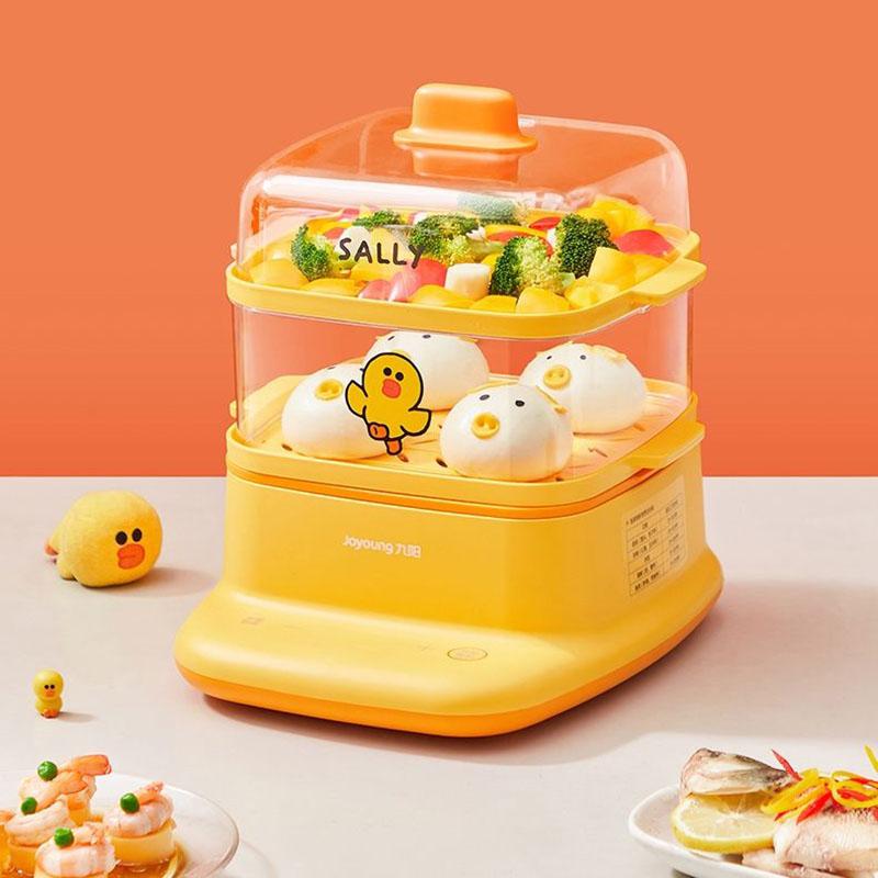 Electric Steamer Multifunctional Household Automatic Power-off Steamer Small Capacity Vegetable Steaming Breakfast Machine