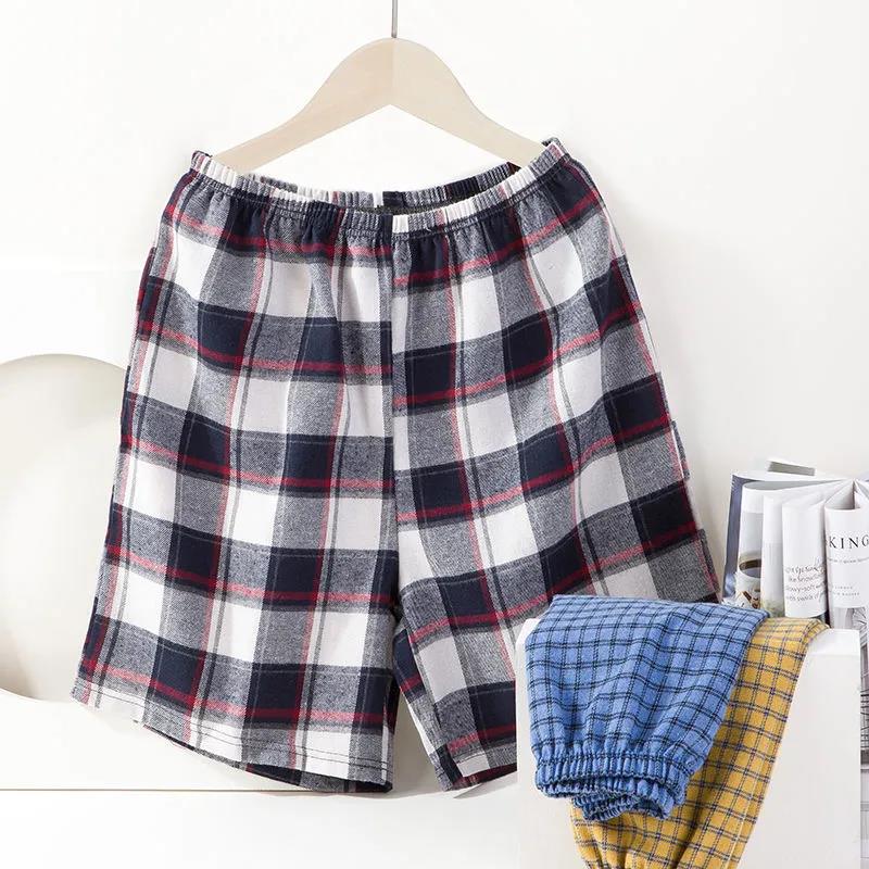 Men's Pajama Pants, Cotton Summer Clothes Loose Plus Size Five-point Pants Big Pants Single Pair of Home Pants Cotton Home Shorts