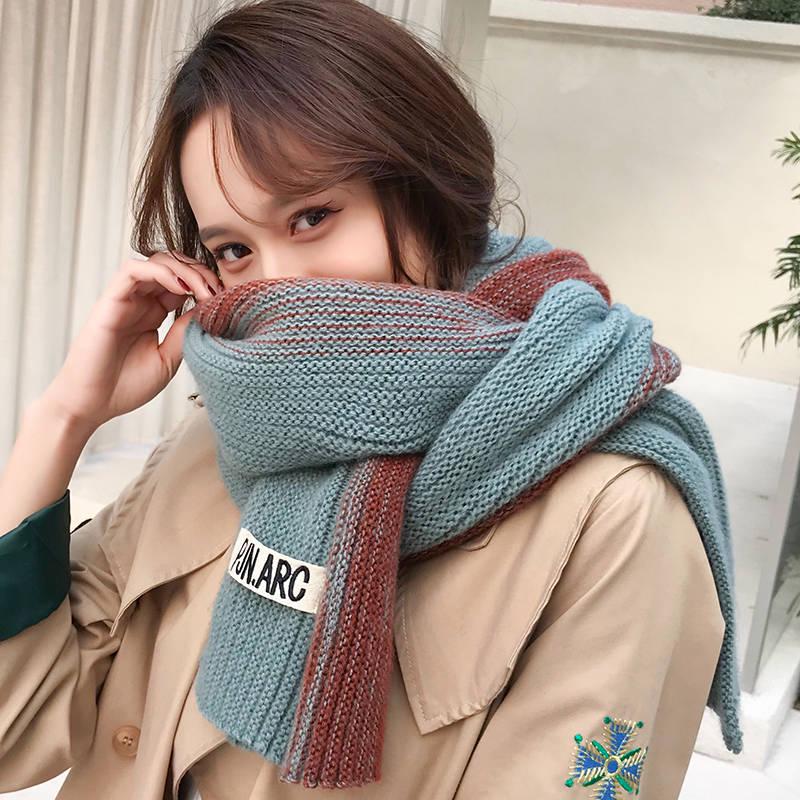 Winter Scarf Unisex Women Winter Warm Infinity Neck Scarf Shawl