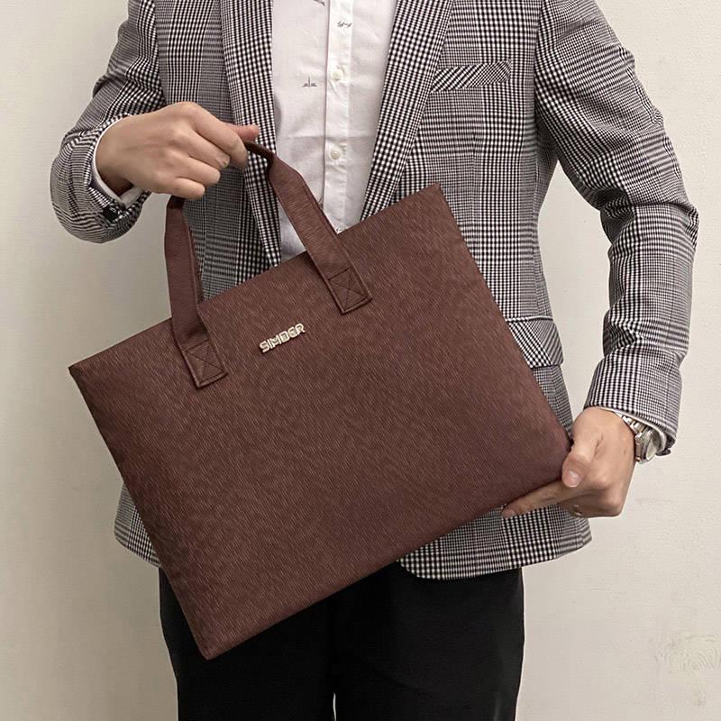 Portable Shoulder Messenger Women Men Bag Genuine Leather Briefcase Office Business for Handbag Male