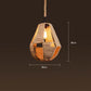 Chandelier Woven Retro Rope Hemp Hemp Branch Restaurant Living Room Bedroom Bar Pub Cafe Light