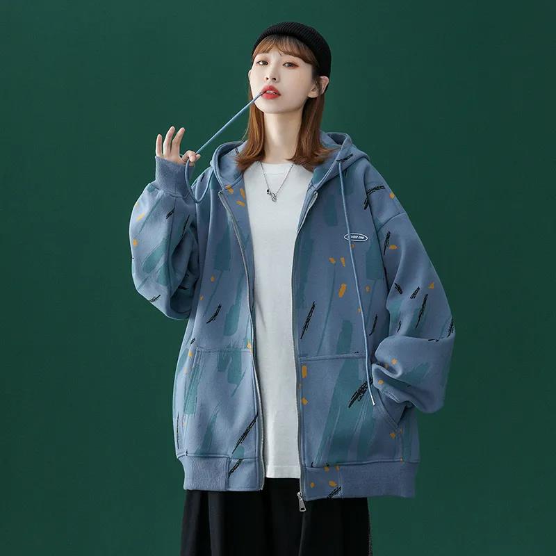 2021 Jacket Women Spring and Autumn Thin Baseball Uniform Retro Jacket