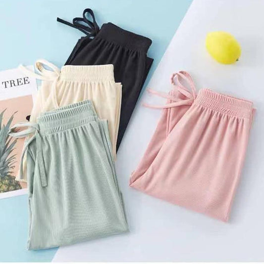 Children's Pants Summer Children's Ice Silk Anti Mosquito Pants Thin Boys' and Girls' Korean Casual Pants