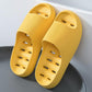 Water Leaking Hollow Deodorant Slippers Bathroom Non-slip Slippers Summer Women Thick Bottom Home Slippers Men Go Out Flip Flops Comfortable Sandals