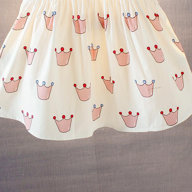 Children Dress Spring Summer Sling Kids Clothing  Baby Girls Clothing Printing Sleeveless Dress Girl