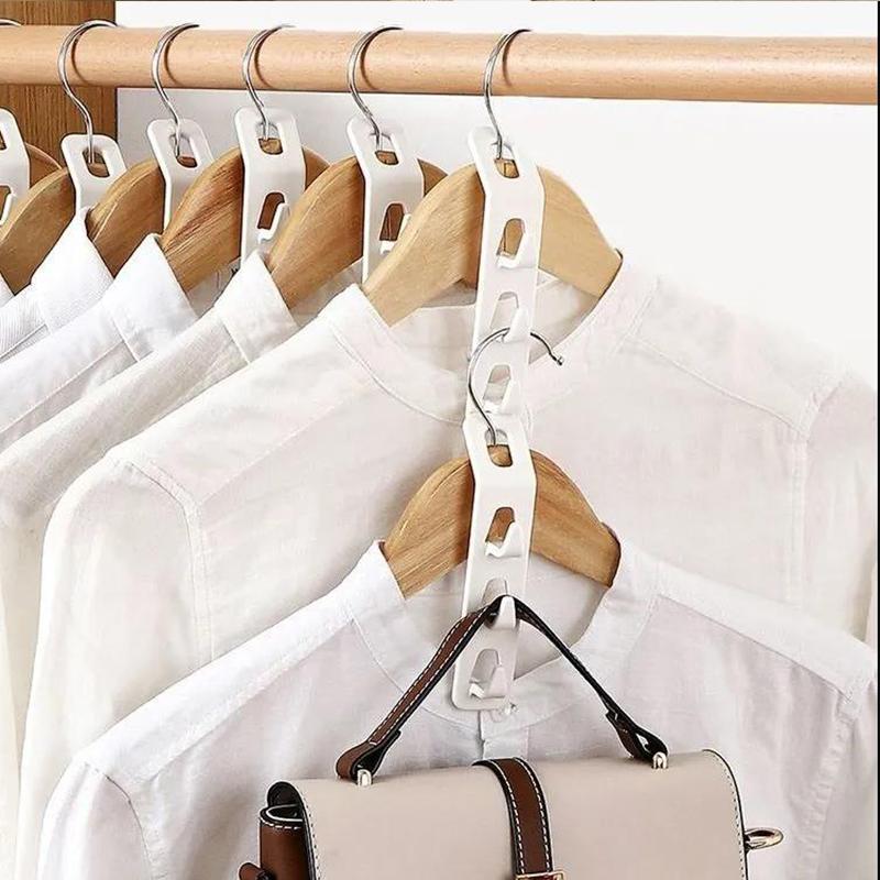 Hanger Hook Multifunctional Clothes Hanger Closet Storage Rack Hanger Buckle Dormitory Student Hanger Space Saving Hanger Hanger Connector