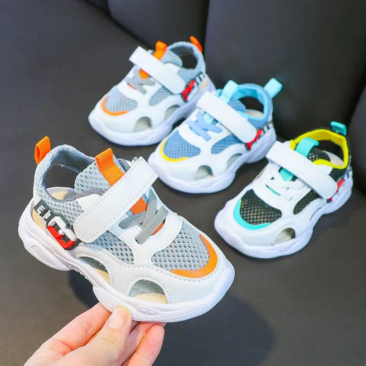 Summer Children's Shoes 1-6 Years Old Boys Mesh Breathable Sports Shoes Girls Casual Toddler Shoes