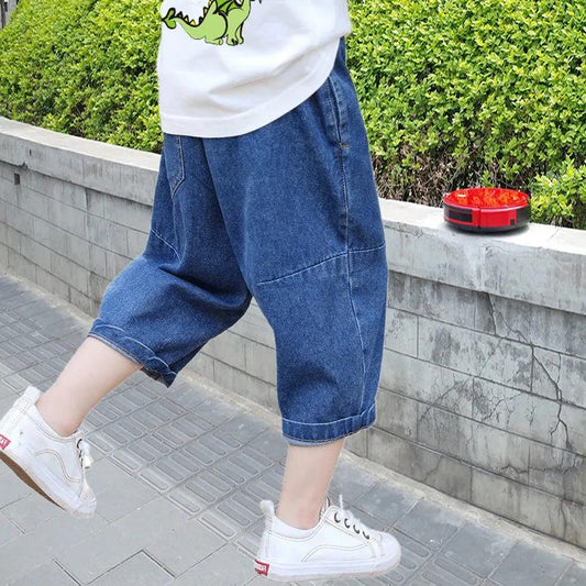 Kids Baby Boys Summer Denim Shorts Pants Jeasn Clothes Children Boy Casual Elastic Waist Short Trousers Clothing