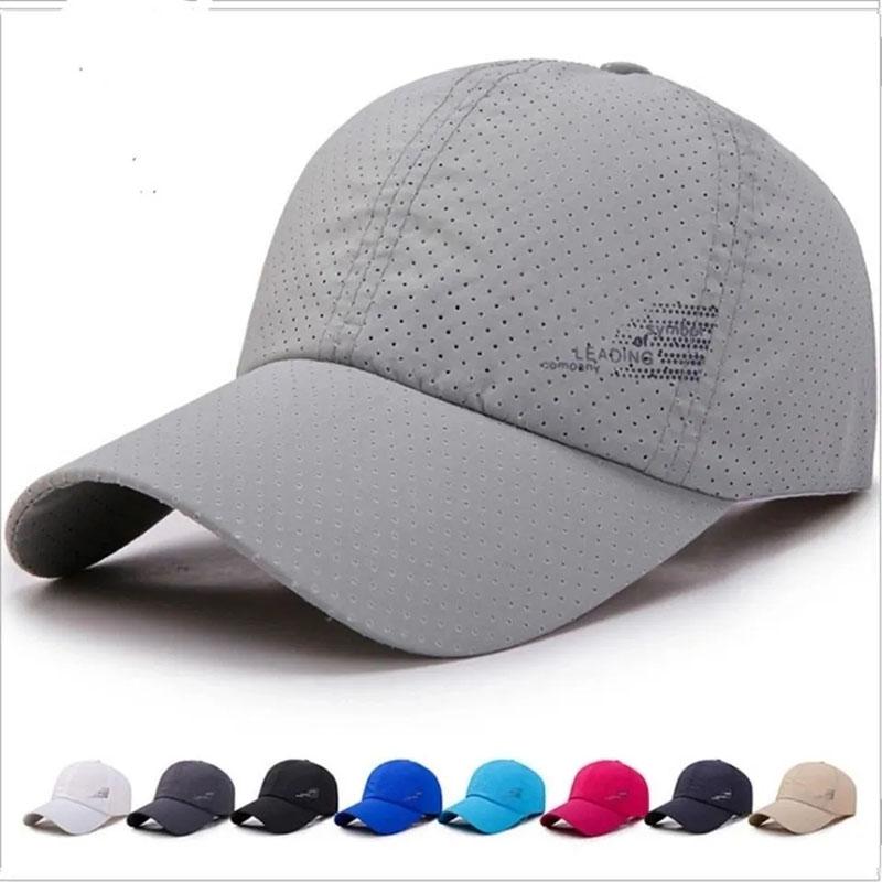 Hat Women's Men's Fashion Wild Casual Baseball Cap Breathable Quick-drying Mesh Sunshade Sun Hat