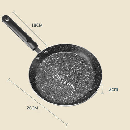 Non-stick Flat Pan Pancake Steak Frying Pan Breakfast Pancake Pan with Special Omelette for Melaleuca Cake Crust