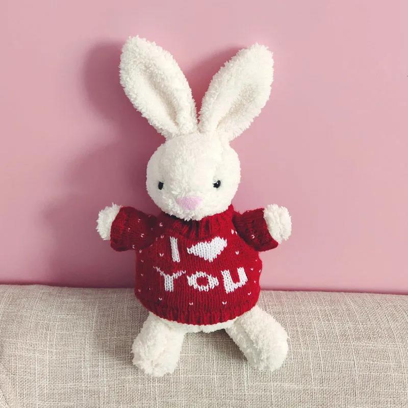 Little White Rabbit Doll Doll Ins Net Red Rabbit Plush Toy Cute Super Cute Doll Girl Birthday Gift