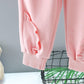 Female Baby Set Spring and Autumn Children Casual Children's Wear Sweater Pants Two-piece Set