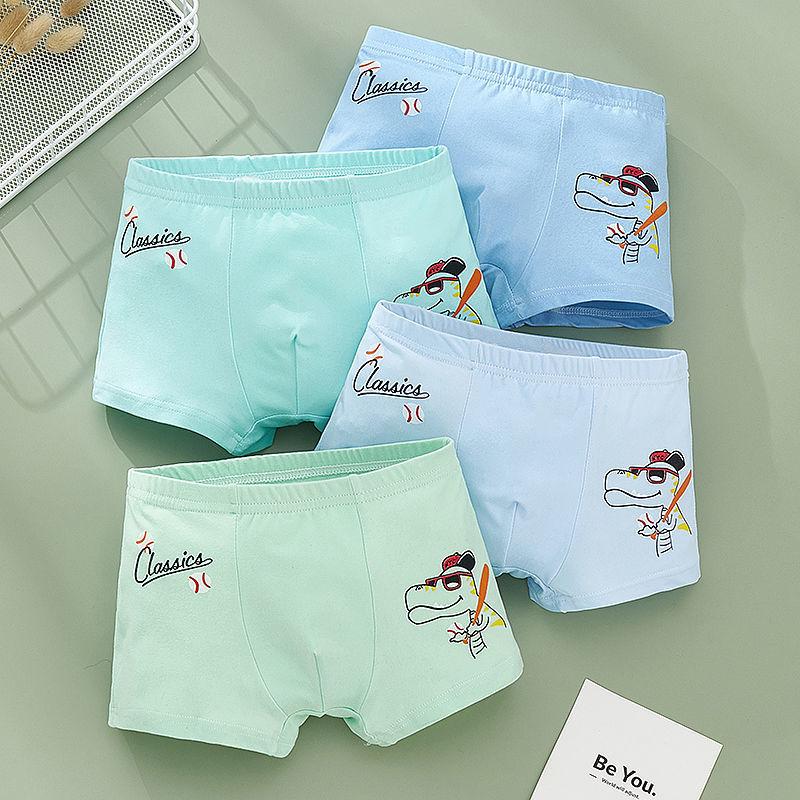 Children Underwear Boys Panties Cotton Boxer Children Briefs for Boy Shorts Baby Panties Kids Underwear 2-14T/4pcs