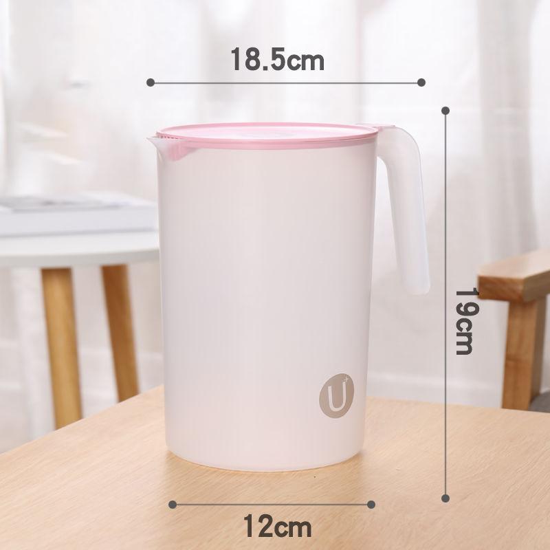 Cold Kettle Glass Kettle High Temperature Resistant Cold Water Cup Household Teapot Cool White Water Bottle Set Large Capacity