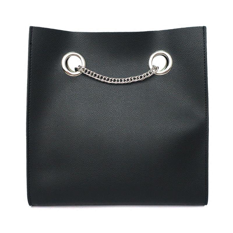 Fashion Casual Big Bag Female Large Capacity Chain Shoulder Bags Black Handbags for Women