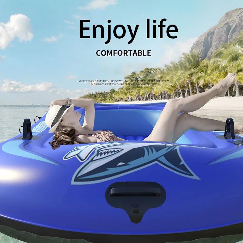 Inflatable Boat Rubber Boat Thickened Kayak Wear-resistant Assault Boat Fishing Boat Hovercraft 2-3 People Kayak