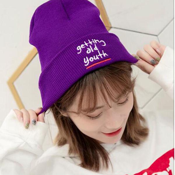 Cotton hat Trendy wild hat Windproof hat Winter Warm hat Thick hat Fashion Woman hat Plush