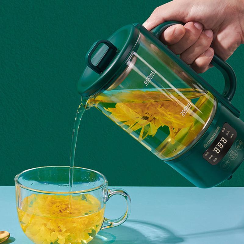 Health-preserving Pot, Multi-function Teapot, Automatic Glass High Temperature Resistant Thickened Scented Tea