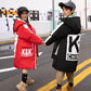 Boys' Mid-length Winter Coats Fashion Children's Thick Winter Coats Big Children's Coats