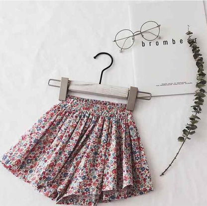 Summer Girls Skirts Children Clothes Girl Dance Party Tutu Skirt Baby Princess Clothing Floral Polka Dot Daisy Skirt for Kids