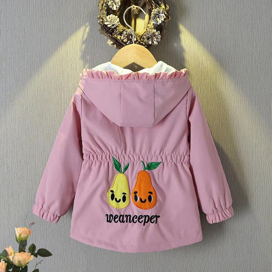 Girls' Jackets Spring and Autumn Children's Jackets Big Children's Korean Version of Autumn Sports Tops