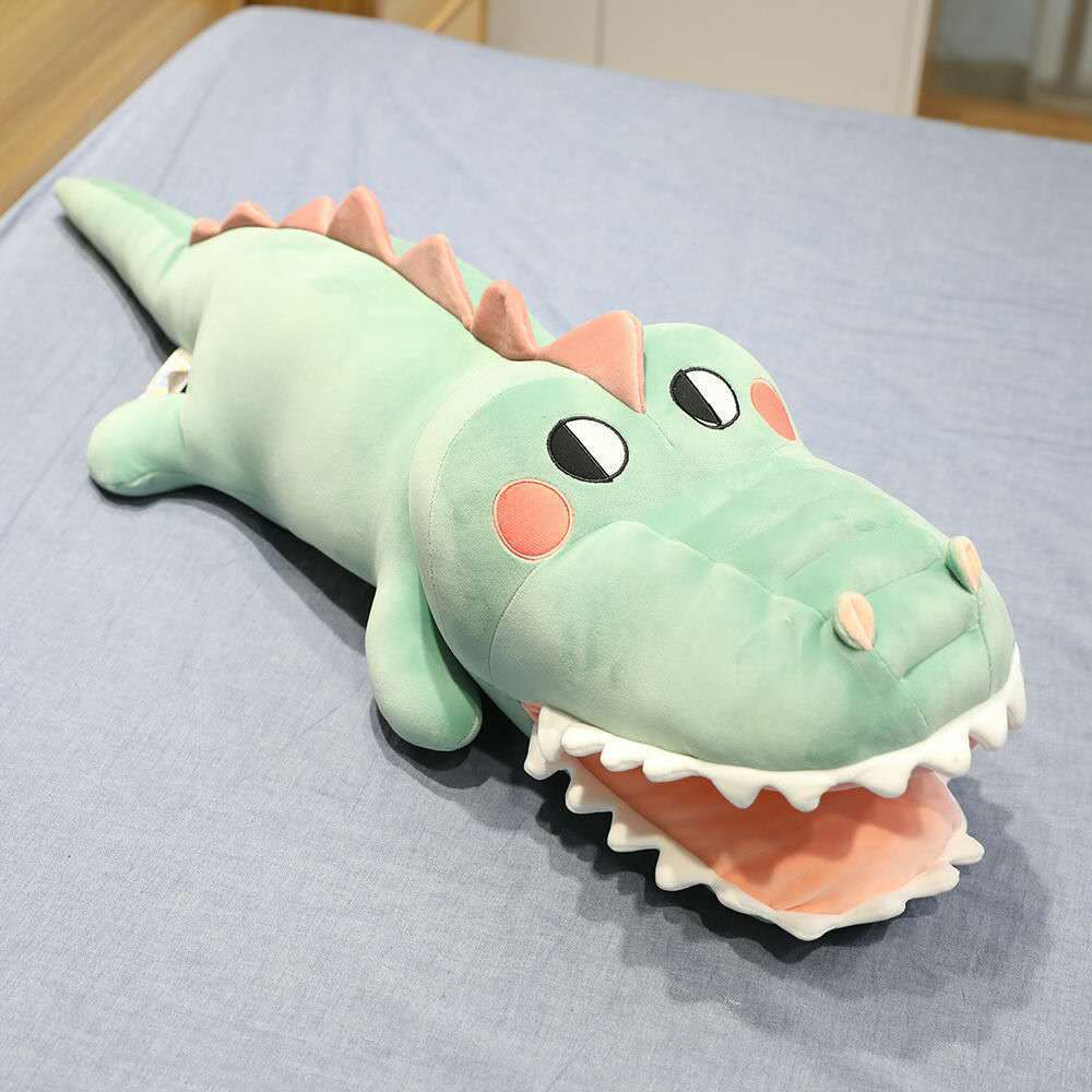 Lovely Dinosaur Pillow Doll Crocodile Plush Toy Bed Sleeping Plush Doll Children's Birthday Present