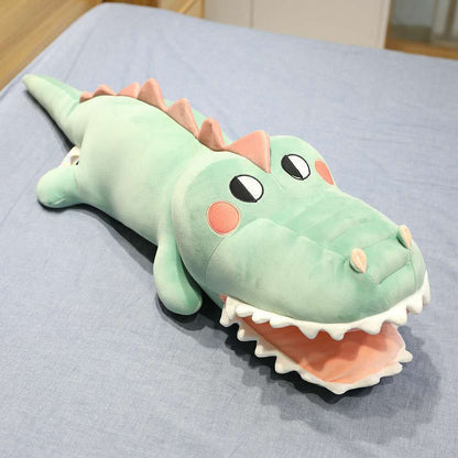 Lovely Dinosaur Pillow Doll Crocodile Plush Toy Bed Sleeping Plush Doll Children's Birthday Present