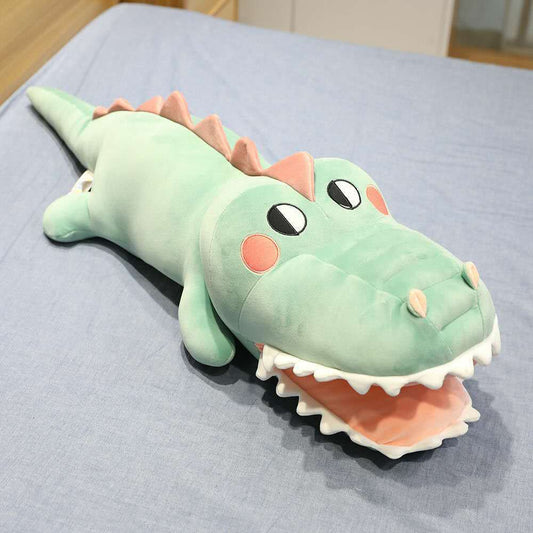 Lovely Dinosaur Pillow Doll Crocodile Plush Toy Bed Sleeping Plush Doll Children's Birthday Present