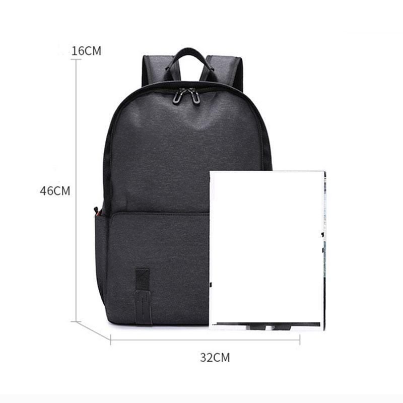 Canvas Backpack Men and Women Anti-theft Waterproof Outdoor Travel Bag Student Book Computer Bag