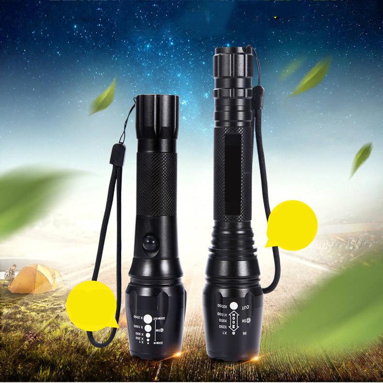 Special Forces Strong Light Flashlight Super Bright Long Shot Rechargeable Waterproof 5000 Outdoor Household 1000 Xenon Lamp