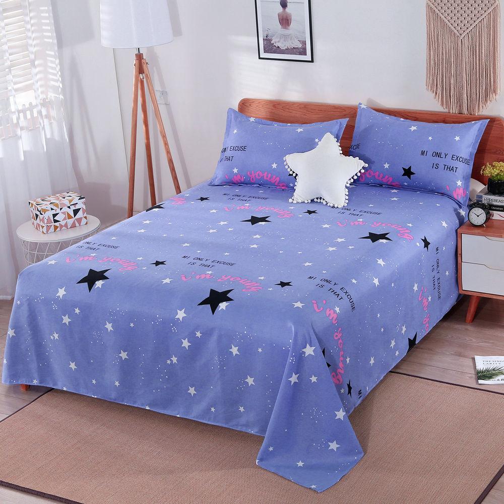 Twill Skin-friendly One-piece Bed Four Seasons Universal Student Dormitory Bed Linen Household Bedding