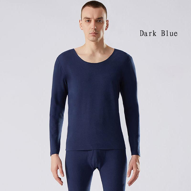 Men Winter Thermal Underwear Male Autumn Tight Suit Thicken Windproof Comfortable Soft Lining Long Sleeve High Elasticity Tracksuit Wearable Versatile