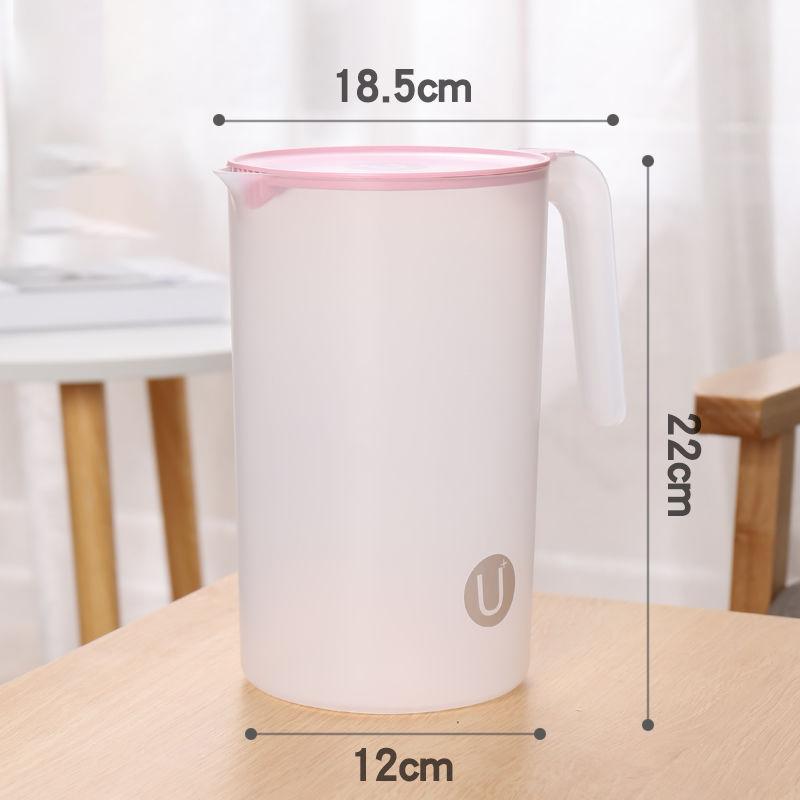 Cold Kettle Glass Kettle High Temperature Resistant Cold Water Cup Household Teapot Cool White Water Bottle Set Large Capacity