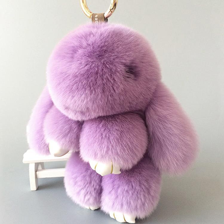 Cute Rabbit Doll Little Rabbit Plush Toy Mobile Phone Pendant Hanging Ear Rabbit Doll Long Ear Rabbit Schoolbag Pendant