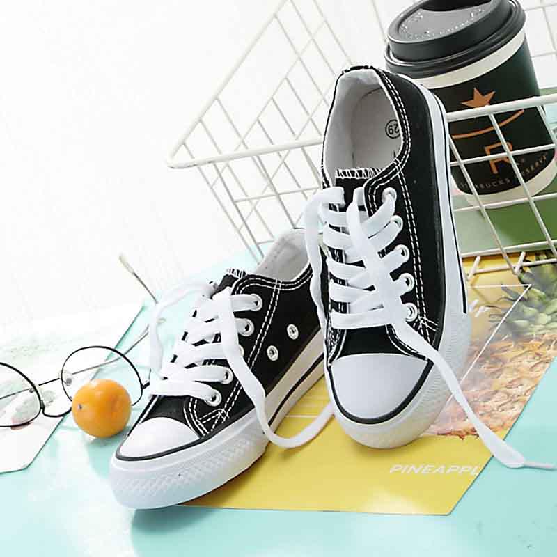 Child Canvas Sneakers Kids High-top Running Basketball Shoes Deodorant Breathable Skate Shoes