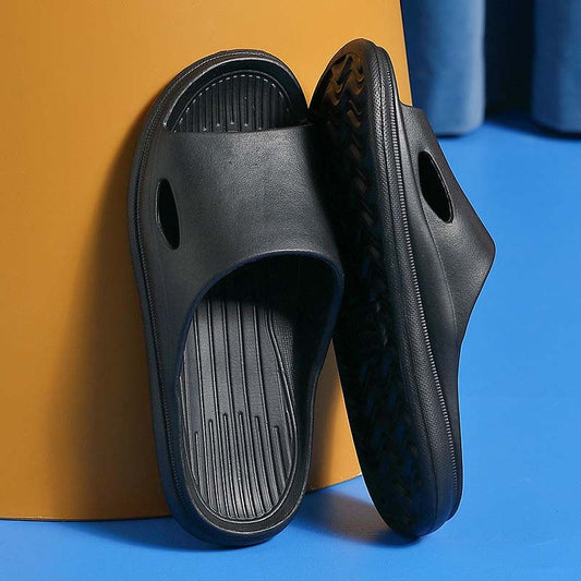 Men's Slippers In Summer Wear Indoor Home Home Bathroom Bathing Anti-slip Anti-odor