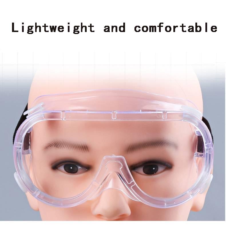 Ergonomic Protective Glasses Anti Fog Riding Working Mining Eye PVC Windproof Safety Goggles Eyewear