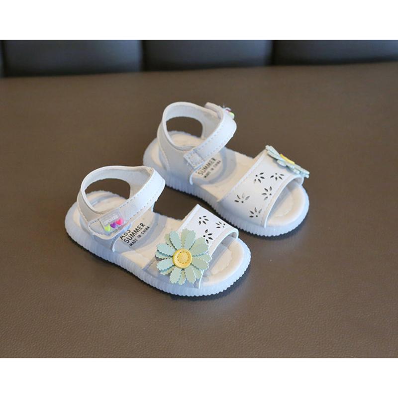 Girls Sandals Princess Shoes Little Princess Summer Baby Sandals Female Toddler Shoes Soft Sole Little Girl Sandals Baby Sandals