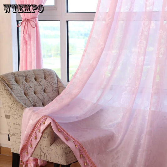 Simple Curtains Living Room Bedroom Shade Engineering Curtains Finished Curtain