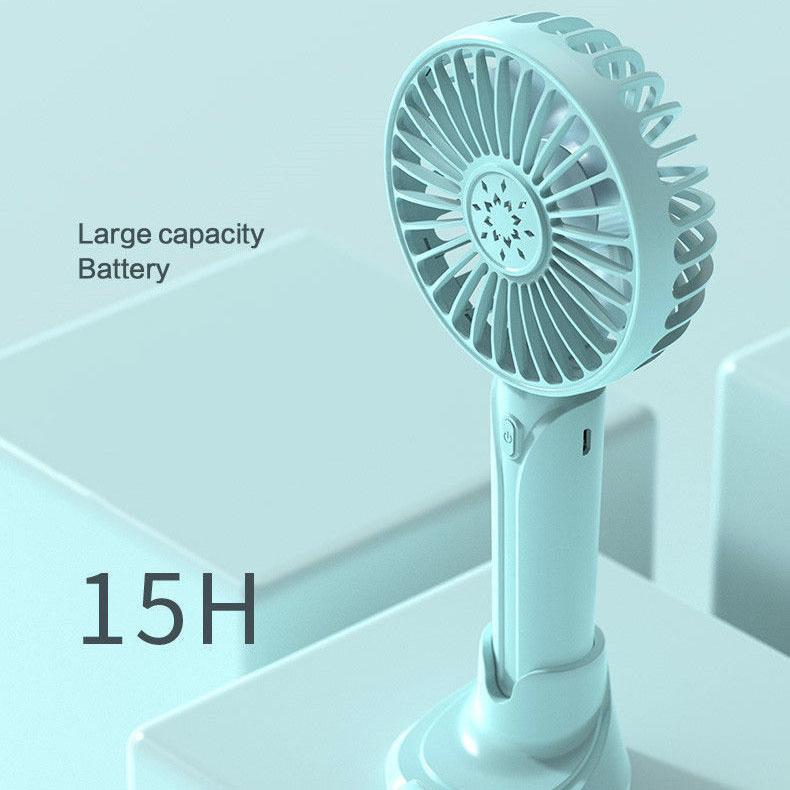 Usb Mini Fan Handheld Charging Silent Fan Student Dormitory Bed Big Wind Fan Portable Portable Electric Fan