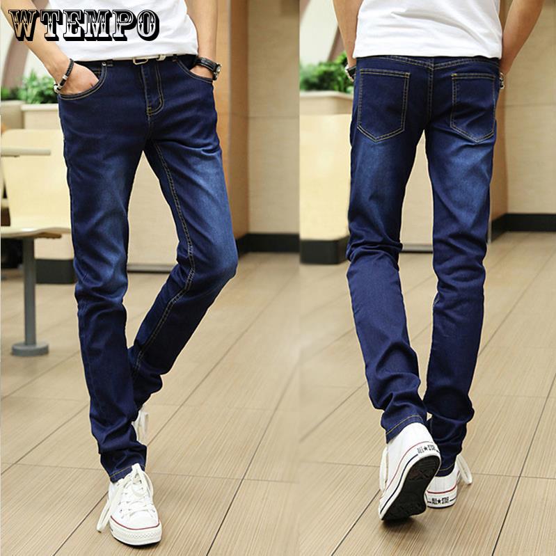 Fashion MenS Jeans Pants Hole Slim Fit Denim Jeans Casual Trousers Skinny Jeans