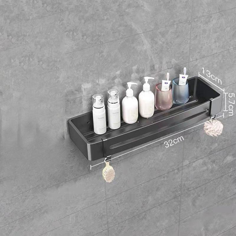 Bathroom Shelves Corner Washing Tables Triangular Wall Storage Bathing Perforation-free Wall-mounted Toiletries Storage Rack Cosmetics Storage Rack