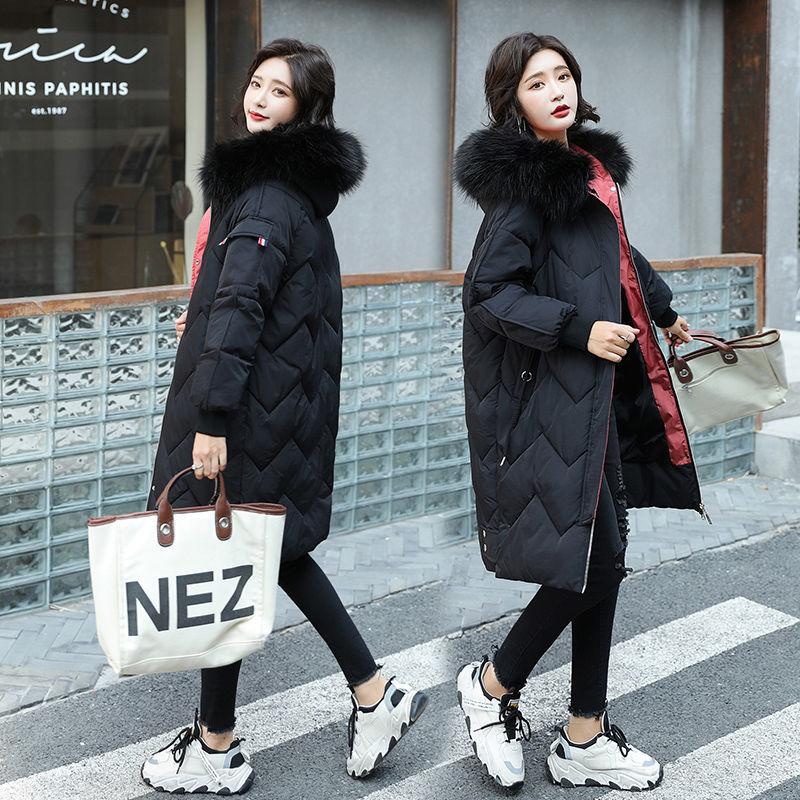 Women's New Coat Coat Loose Thick Padded Coat Mid-length Student Down Padded Coat Women