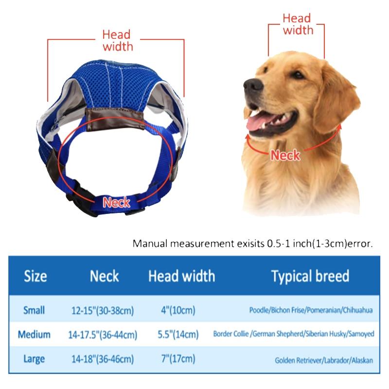 Pet Dog Hats Breathable Cute Baseball Sun Cap with Ear Holes for Small Medium Large Dog Outdoor Accessories Hiking Sports