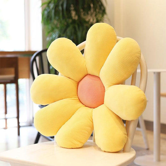 Petals Zipper Cute Doll Lovely Flower Pillow Soft Pillow Plush Toy Bed Sleeping Pillow Kids Doll Gift