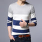 2019 Brand Male Pullover Sweater Men Knitted Striped Sweaters Mens Knitwear Clothes Sueter Hombre