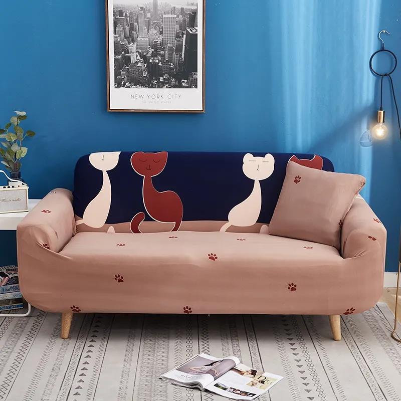 1 Piece Set of Sofa Cover, Dust-proof and Non-slip Sofa Cover, Washable and Replaceable Home Decoration Elastic Sofa Cushion Cover