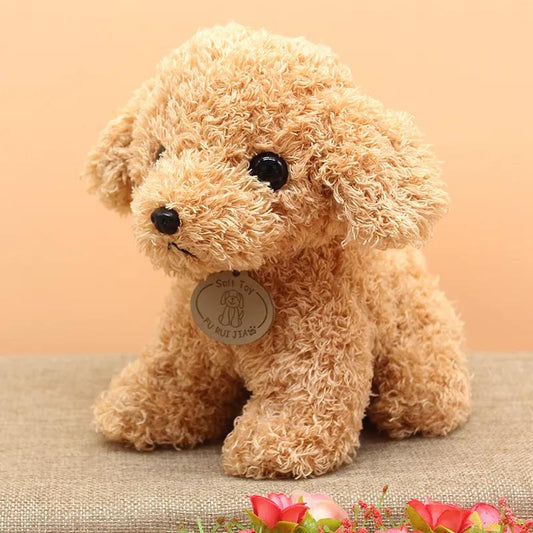 Children's Plush Toys Lovely Teddy Dog Plush Toy Little Dog Simulation Doll Pillow Children's Birthday Present Gifts