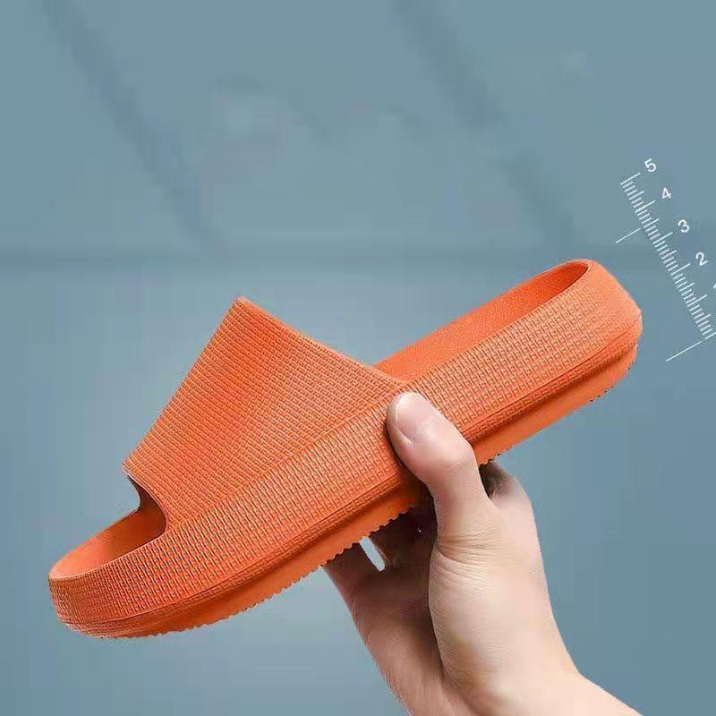 Summer Women Slippers 3.5cm Thick Platform Indoor Bathroom Slipper Soft EVA Anti-slip Home Slippers Slides Sandals