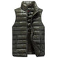 Large Size Down Vest Men's and Women's White Duck Down Loose Plus Fertilizer To Increase Short Coat